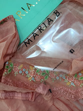 Load image into Gallery viewer, Mariab Saree Embroidered Chiffon
