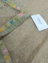 Load image into Gallery viewer, Mariab Duppta Ready to wear stick on Mukesh

