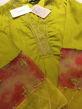 Load image into Gallery viewer, Mariab Shirt ready to wear Laser cut Embroidered
