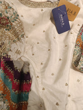 Load image into Gallery viewer, Mariab Blouse / Choli ready to wear raw silk
