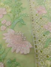 Load image into Gallery viewer, Mariab 3-Piece Embroidered Laser Cut
