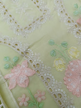Load image into Gallery viewer, Mariab 3-Piece Embroidered Laser Cut
