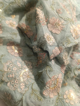 Load image into Gallery viewer, Mariab Fabric Luxe Embroidered Chiffon
