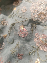 Load image into Gallery viewer, Mariab Fabric Luxe Embroidered Chiffon
