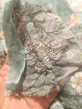 Load image into Gallery viewer, Mariab Fabric Luxe Embroidered Chiffon
