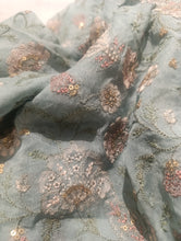 Load image into Gallery viewer, Mariab Fabric Luxe Embroidered Chiffon
