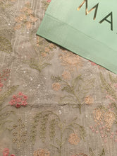 Load image into Gallery viewer, Mariab Shirt Luxe Embroidered Chiffon
