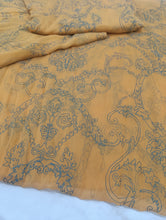 Load image into Gallery viewer, Mariab Duppta Chiffon Block Printed
