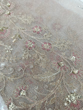 Load image into Gallery viewer, Mariab Fabric Luxe Zari Net
