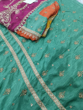 Load image into Gallery viewer, Mariab Fabric Embroidered Raw Silk
