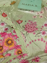 Load image into Gallery viewer, Mariab Duppta Ready to wear Printed Silk

