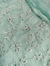 Load image into Gallery viewer, Mariab Fabric Embriodered Pure Chiffon
