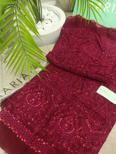 Load image into Gallery viewer, Mariab Fabric Luxe Chiffon Embroidered
