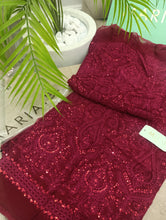 Load image into Gallery viewer, Mariab Fabric Luxe Chiffon Embroidered
