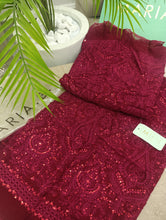 Load image into Gallery viewer, Mariab Fabric Luxe Chiffon Embroidered
