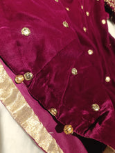 Load image into Gallery viewer, Mariab Frock Ready to wear velvet kids
