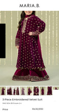 Load image into Gallery viewer, Mariab Frock Ready to wear velvet kids
