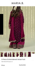 Load image into Gallery viewer, Mariab Frock Ready to wear velvet kids
