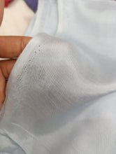 Load image into Gallery viewer, Sapphire Fabric Pure Raw Silk
