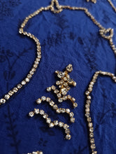 Load image into Gallery viewer, Designer's Front Chain Rhinestone
