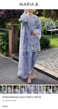 Load image into Gallery viewer, Mariab Luxe Shirt Schiffli Embroidery With Laser Cut
