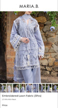 Load image into Gallery viewer, Mariab Luxe Shirt Schiffli Embroidery With Laser Cut
