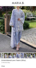 Load image into Gallery viewer, Mariab Luxe Shirt Schiffli Embroidery With Laser Cut
