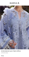 Load image into Gallery viewer, Mariab Luxe Shirt Schiffli Embroidery With Laser Cut
