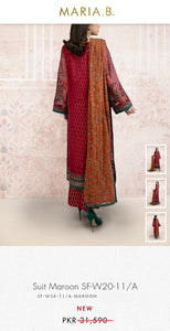Mariab Duppta Ready To Wear Heavy