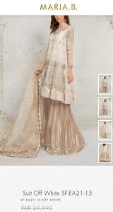 Mariab Fabric Jacquard Organza / lurex