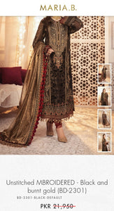 Mariab Fabric Plain Zari Net