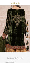 Load image into Gallery viewer, Mariab Fabric Plain Velvet
