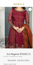Load image into Gallery viewer, Mariab Duppta Ready to wear
