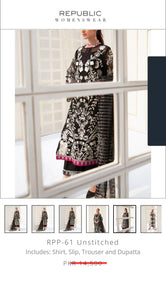 Republic Fabric Embroidered Organza
