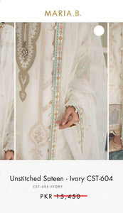 Mariab Fabric Jacquard Organza