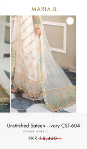 Mariab Fabric Jacquard Organza