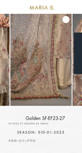 Load image into Gallery viewer, Mariab Fabric Embroidered Masori Tissue
