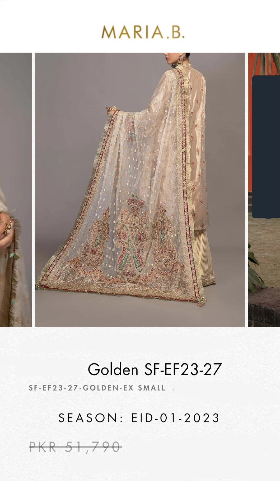 Mariab Duppta Fabric Lurex