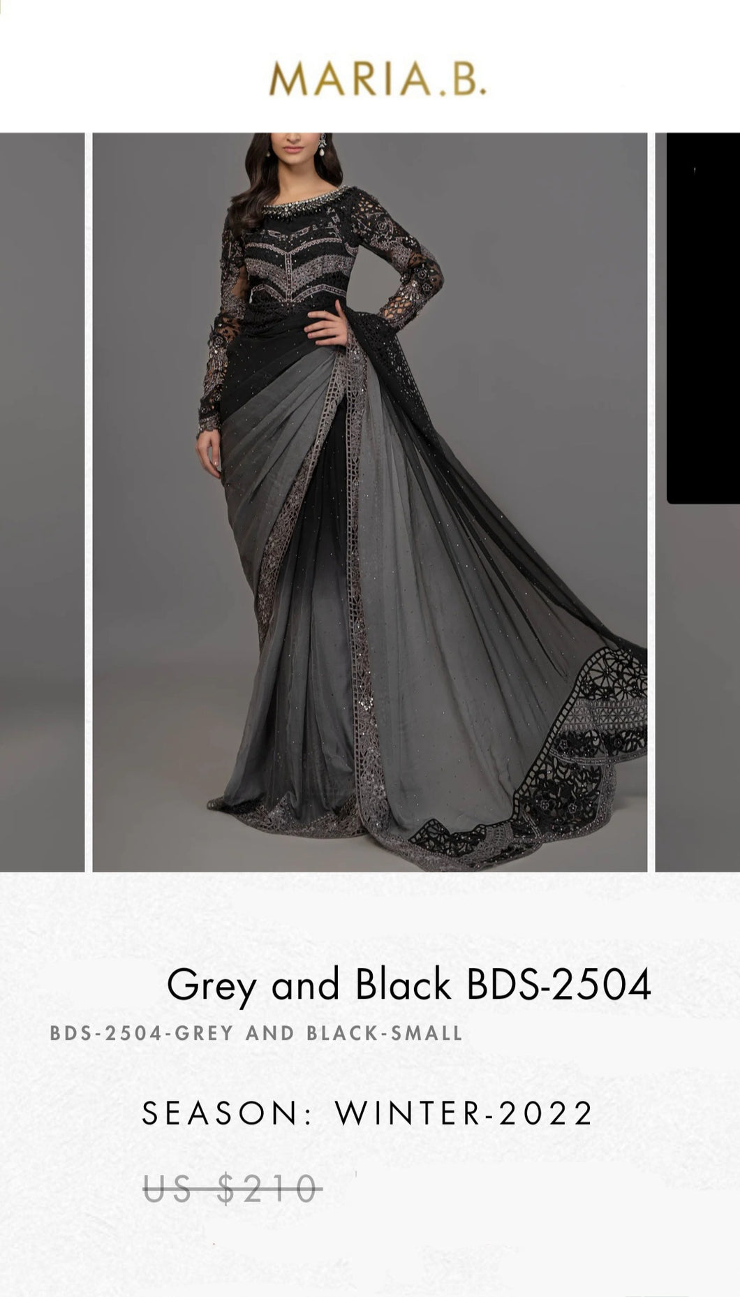 Mariab Fabric Chiffon Double Shade