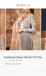 Mariab Fabric Plain Velvet