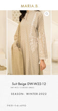 Load image into Gallery viewer, Mariab Shawl wool Ready to wear
