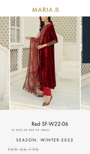 Load image into Gallery viewer, Mariab Patch Foil Work Velvet
