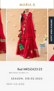 Mariab Fabric Embroidered Organza
