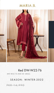 Mariab Fabric Embroidered Linen
