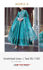 Mariab Shawl Embroidered Fabric