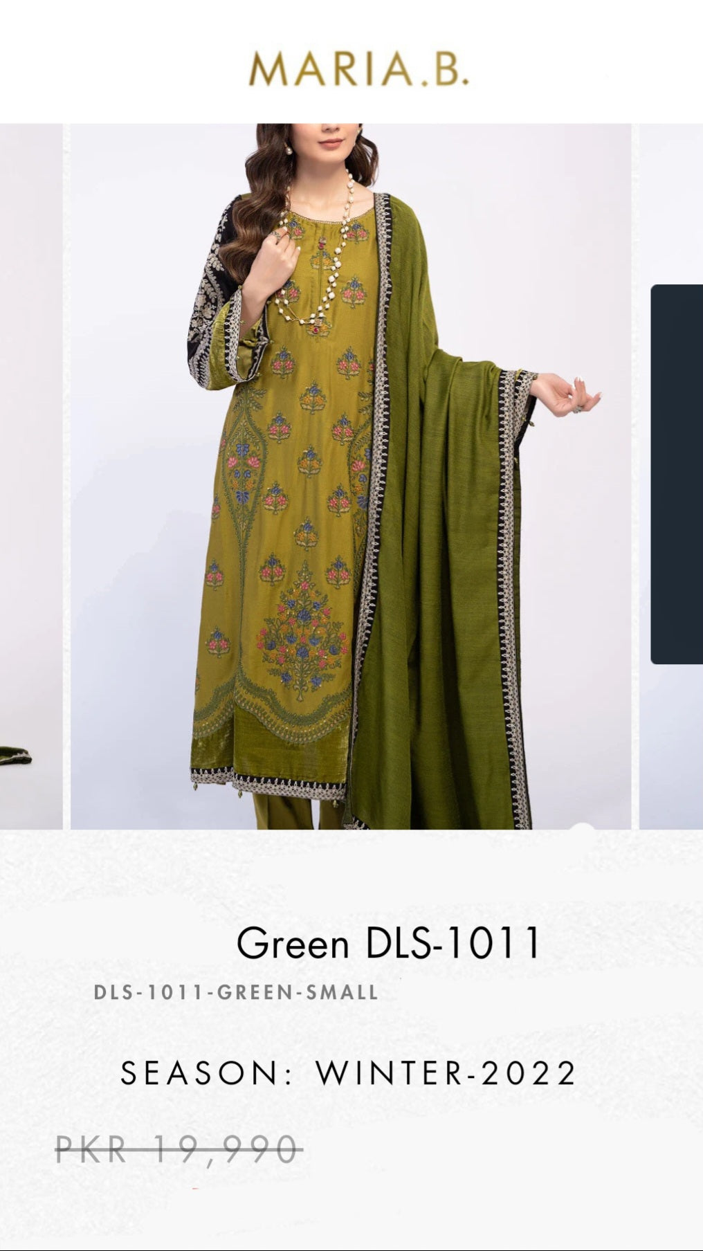 Mariab Shawl Woven Ready to Wear