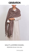 Load image into Gallery viewer, Generation Acrylic Shawl Ready to wear
