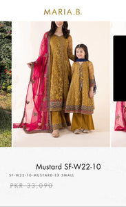 Mariab Fabric Embroidered Organza