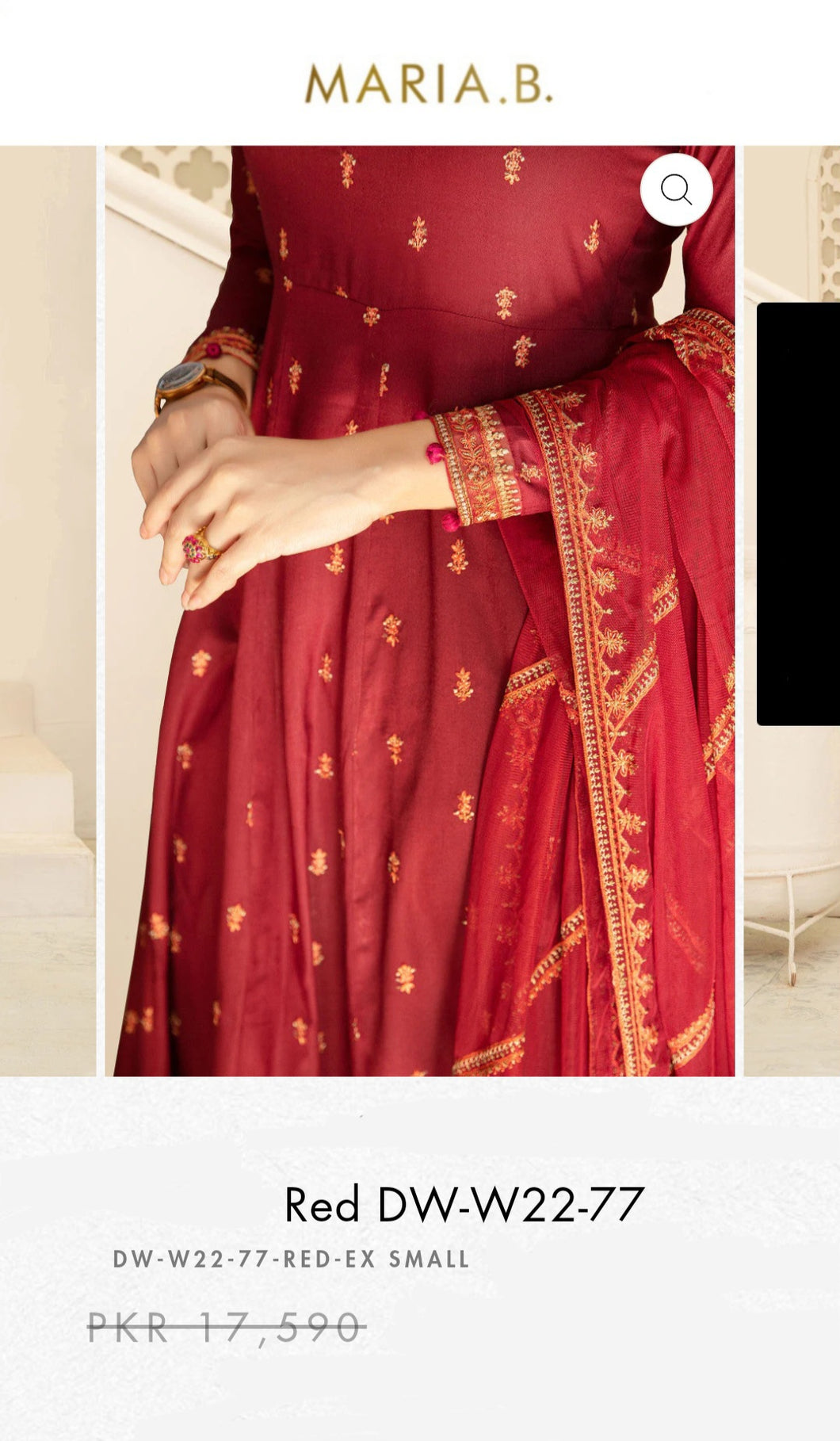 Mariab Fabric Embroidered Linen