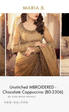 Load image into Gallery viewer, Mariab Saree Hand work Chiffon
